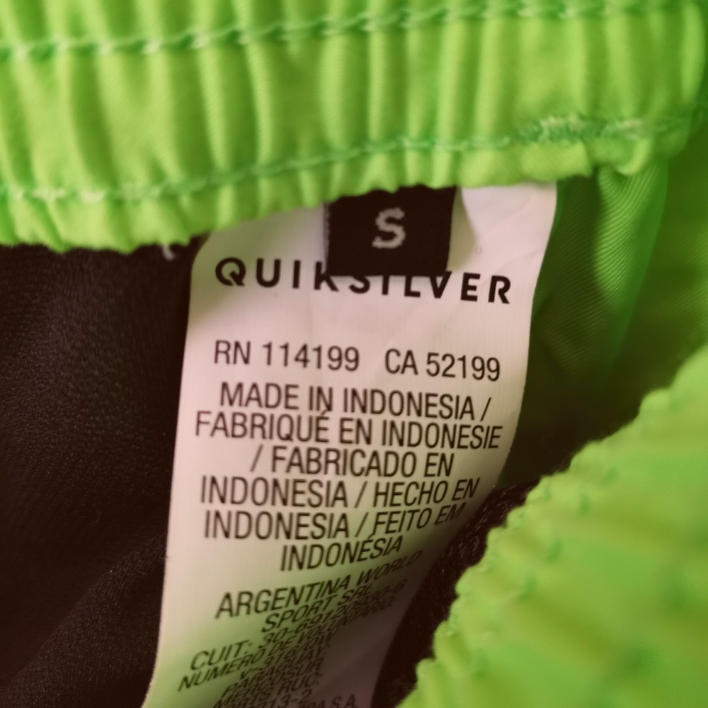 QUIKSILVER - Everyday 17" Volleys - NWT (S) - Picture 10 of 13